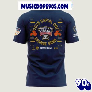 Notre Dame Fighting Irish Champions Sugar And Orange Bowl 2025 For Fans 3D T-Shirt 2 Notre Dame Fighting Irish Champions Sugar And Orange Bowl 2025 For Fans 3D T-Shirt