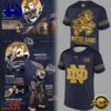 Notre Dame Fighting Irish Football 250 Years 2026 Uniform Navy T Shirt, Sport Trend 3D Shirt