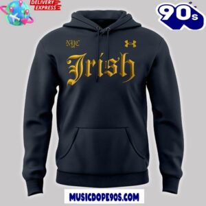 Notre Dame Fighting Irish Gold Shamrock Special Hoodie
