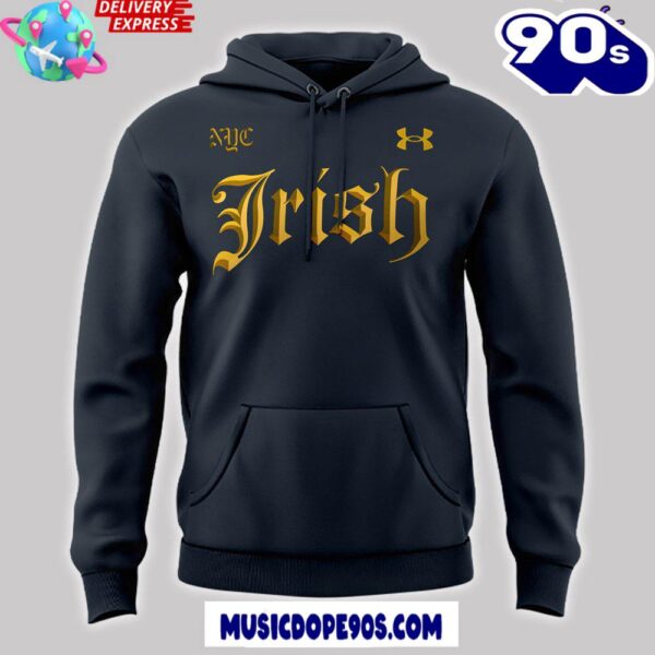 Notre Dame Fighting Irish Gold Shamrock Special Hoodie
