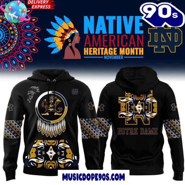 Notre Dame Fighting Irish Native American Heritage Month Special Hoodie