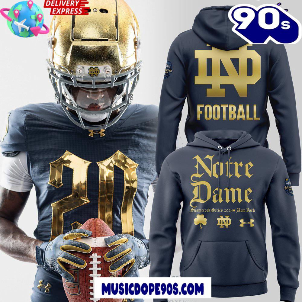 Notre Dame Football Shamrock Series Hoodie Notre Dame Football Shamrock Series Hoodie
