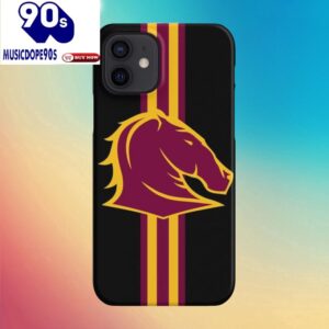 NRL Brisbane Broncos Minimalist Logo…