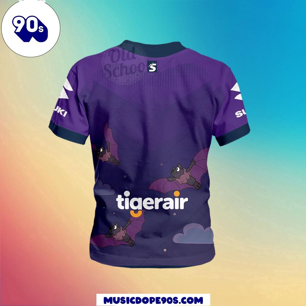 NRL Melbourne Storm x Bluey Jersey Kids T-shirt NRL Melbourne Storm x Bluey Jersey Kids T-shirt