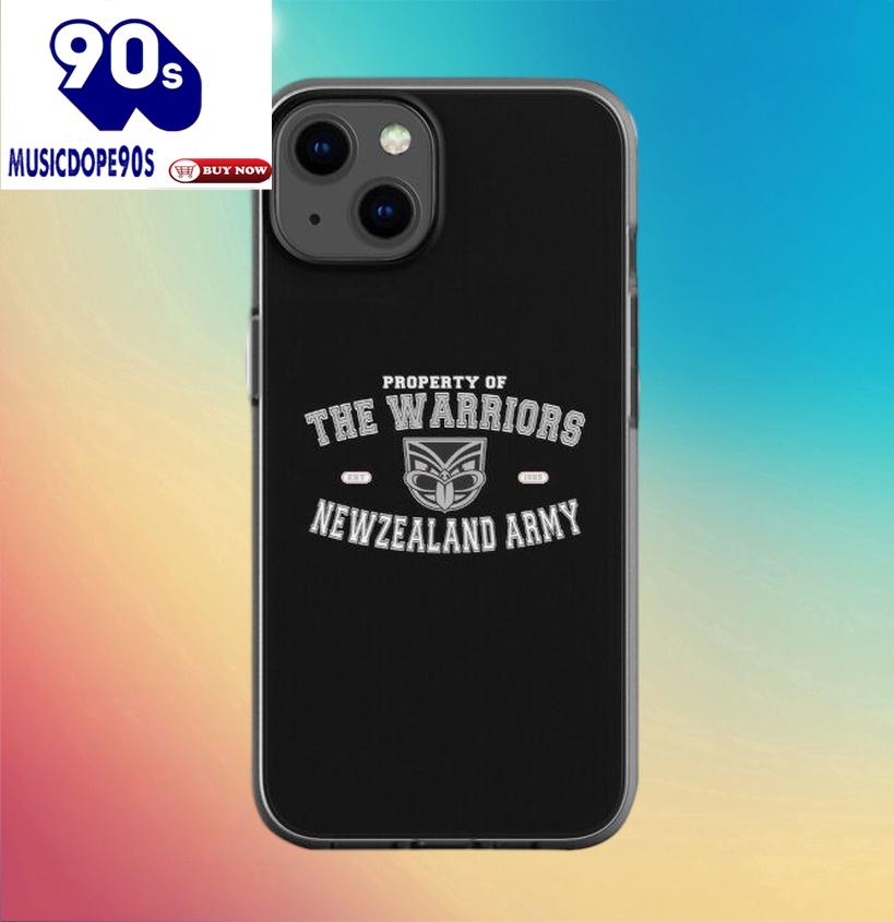 NRL New Zealand Warriors 2002 Logo Black Phone Case NRL New Zealand Warriors 2002 Logo Black Phone Case