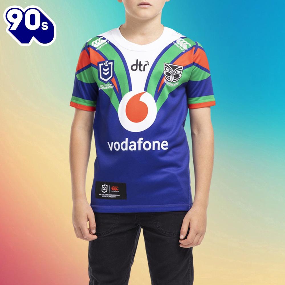 NRL New Zealand Warriors Home Jersey Kids T-shirt NRL New Zealand Warriors Home Jersey Kids T-shirt