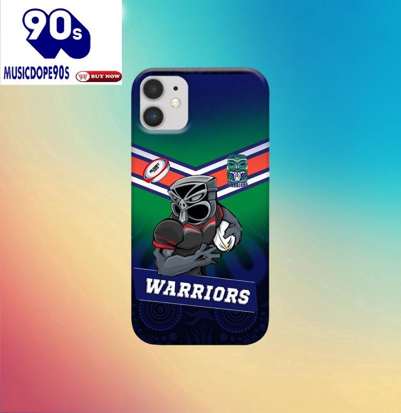 NRL New Zealand Warriors Mascot Indigenous Phone Case NRL New Zealand Warriors Mascot Indigenous Phone Case
