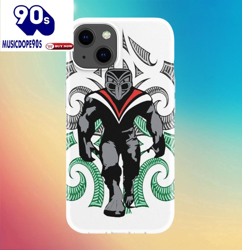 NRL New Zealand Warriors Mascot White Phone Case NRL New Zealand Warriors Mascot White Phone Case