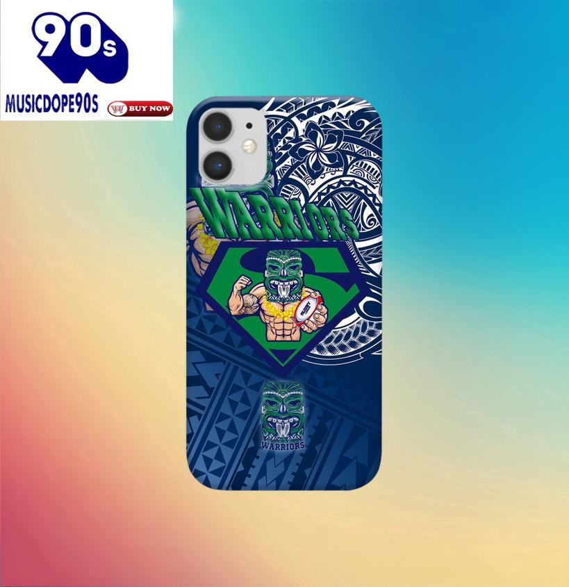 NRL New Zealand Warriors Superman Phone Case NRL New Zealand Warriors Superman Phone Case