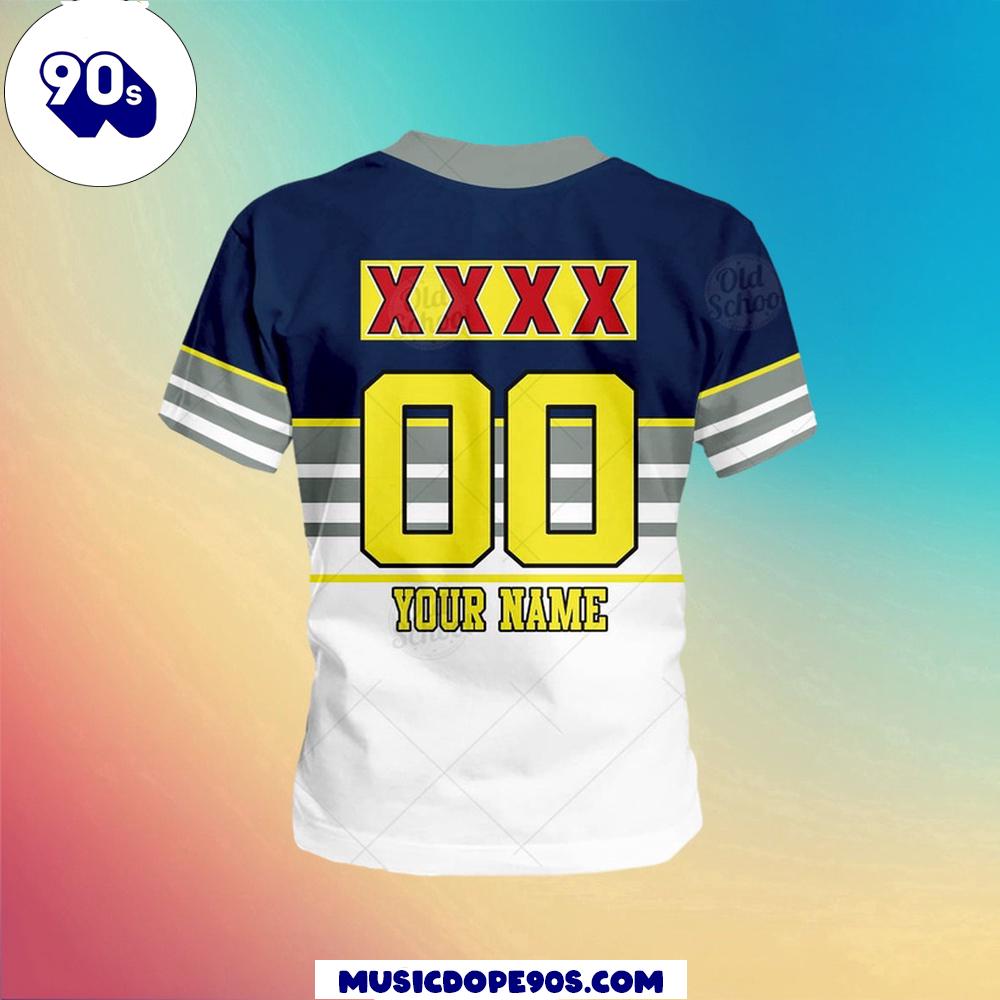 NRL North Queensland Cowboys Custom Name Number 1995 Vintage Retro Heritage Jersey Kids T-shirt NRL North Queensland Cowboys Custom Name Number 1995 Vintage Retro Heritage Jersey Kids T-shirt