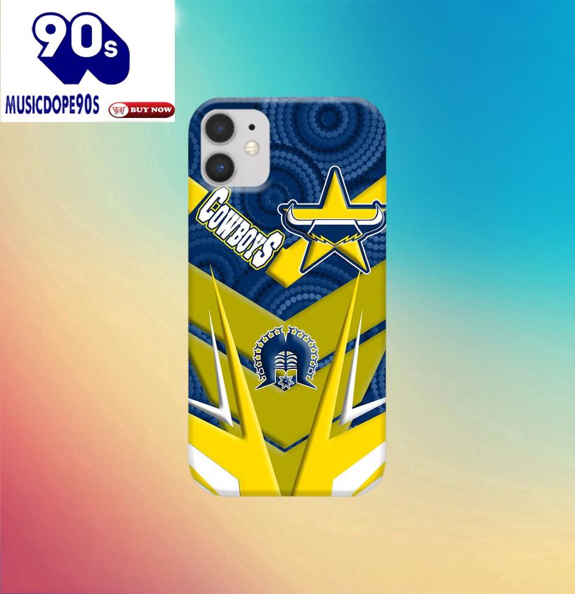 NRL North Queensland Cowboys NAIDOC Sporty Style Phone Case NRL North Queensland Cowboys NAIDOC Sporty Style Phone Case