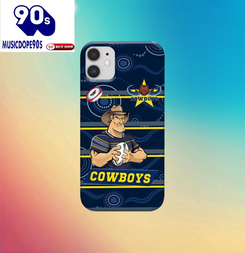 NRL North Queensland Cowboys Navy Indigenous Phone Case NRL North Queensland Cowboys Navy Indigenous Phone Case