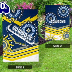 NRL North Queensland Cowboys Proud Indigenous House Flag