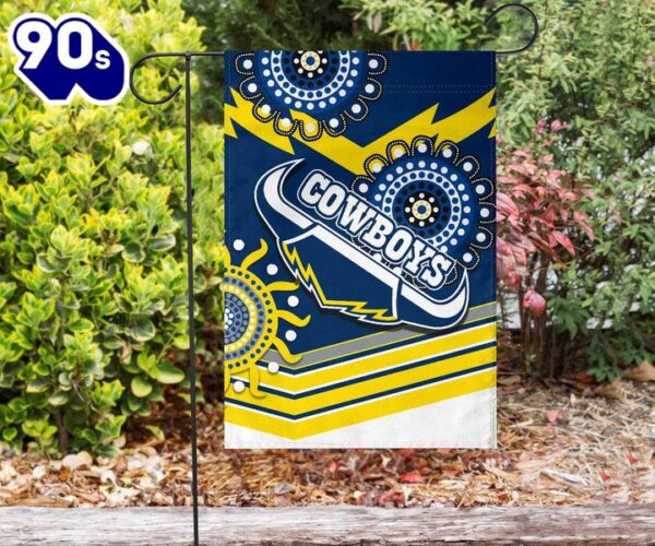 NRL North Queensland Cowboys Proud Indigenous House Flag
