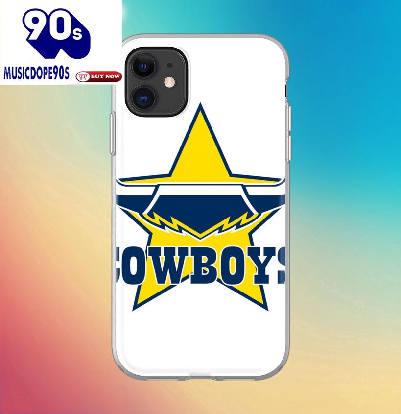 NRL North Queensland Cowboys White Big Logo Phone Case NRL North Queensland Cowboys White Big Logo Phone Case