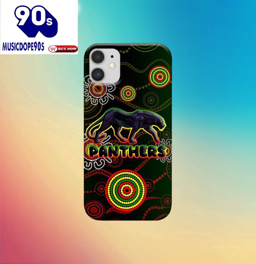 NRL Penrith Panthers Aboriginal Phone Case NRL Penrith Panthers Aboriginal Phone Case