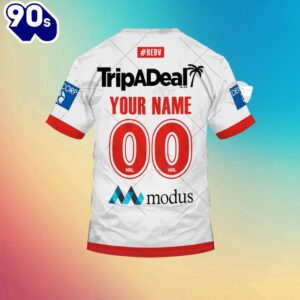 NRL St. George Illawarra Dragons Custom Name Number Home Jersey Kids 3D T-Shirt 1 NRL St. George Illawarra Dragons Custom Name Number Home Jersey Kids 3D T-Shirt