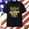 Oakland Athletics 2026 Playoff Race Baseball T Shirt, Viral 2D Graphic Tee