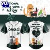 Oakland Athletics National Love Your Pet Day 2026 Collector’s Baseball Jersey