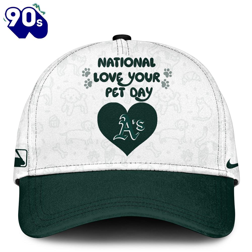 Oakland Athletics National Love Your Pet Day 2026 Collector’s Cap Oakland Athletics National Love Your Pet Day 2026 Collector’s Cap