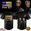 Oasis Live ’27 Limited Edition Signature Graphic Design Baseball Jersey, Music Fan Baseball Jersey