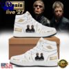Oasis Live ’27 Limited Edition Signature White Air Jordan 1 Shoes, Trending Music AJ1