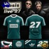 Oasis Live ‘27 Signature Raglan Limited Edition T Shirt, Viral 3D Music Tee