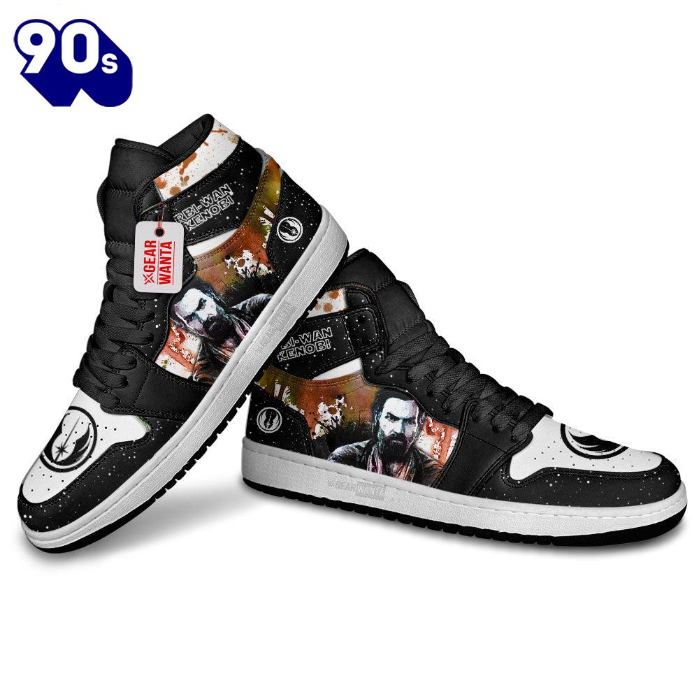 Obi-Wan Kenobi Star Wars J1 Shoes Custom Sneakers Obi-Wan Kenobi Star Wars J1 Shoes Custom Sneakers