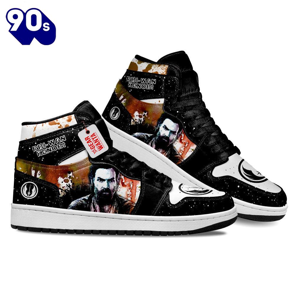 Obi-Wan Kenobi Star Wars J1 Shoes Custom Sneakers Obi-Wan Kenobi Star Wars J1 Shoes Custom Sneakers