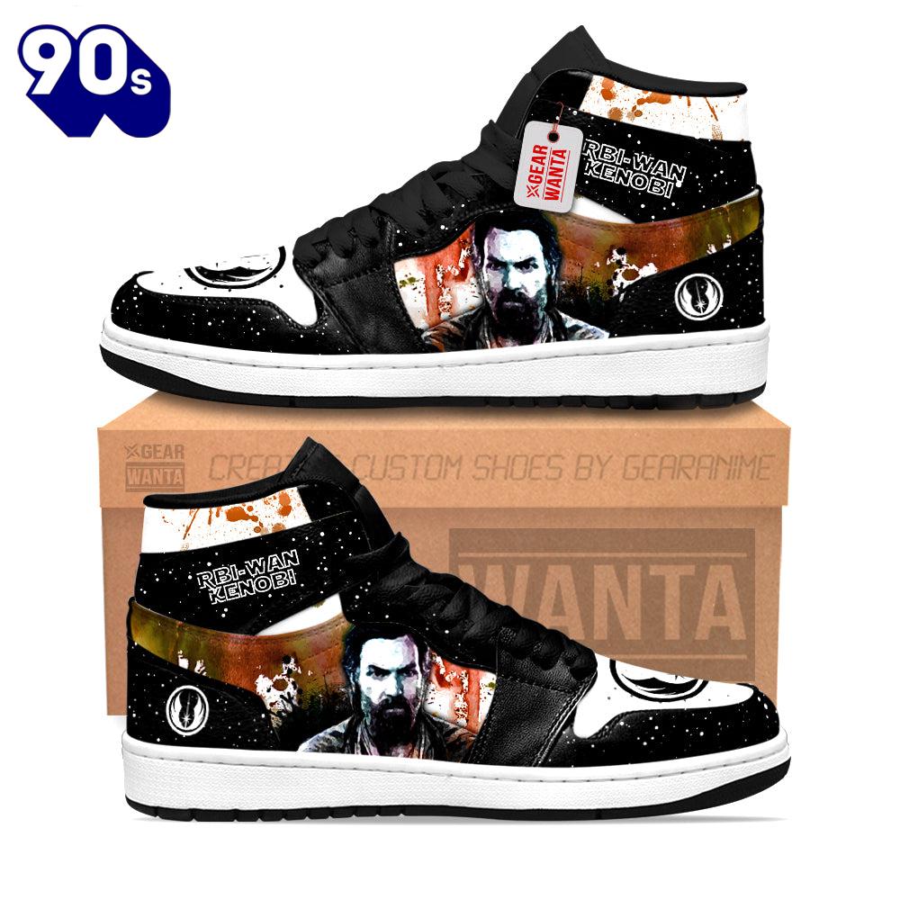 Obi-Wan Kenobi Star Wars J1 Shoes Custom Sneakers Obi-Wan Kenobi Star Wars J1 Shoes Custom Sneakers