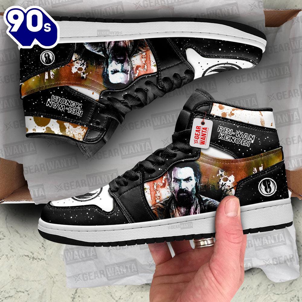 Obi-Wan Kenobi Star Wars J1 Shoes Custom Sneakers Obi-Wan Kenobi Star Wars J1 Shoes Custom Sneakers