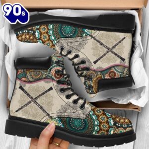 Oboe Vintage Mandala Asboot All Season Boots