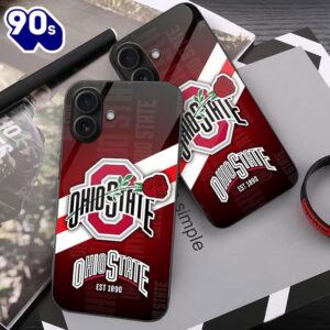 Ohio State Buckeyes Football Phone Case 2025, 3D Accessory