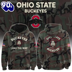 Ohio State Buckeyes “Lead The Way” Camo Hoodie