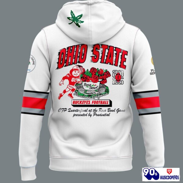 Ohio State Buckeyes Rose Bowl Game 2025 All Over Printed Hoodie
