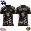 Ohio State Buckeyes x Military Appreciation T Shirt, Sport Trend 3D Shirt