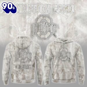 Ohio State Football & Fitch Camo Hoodie