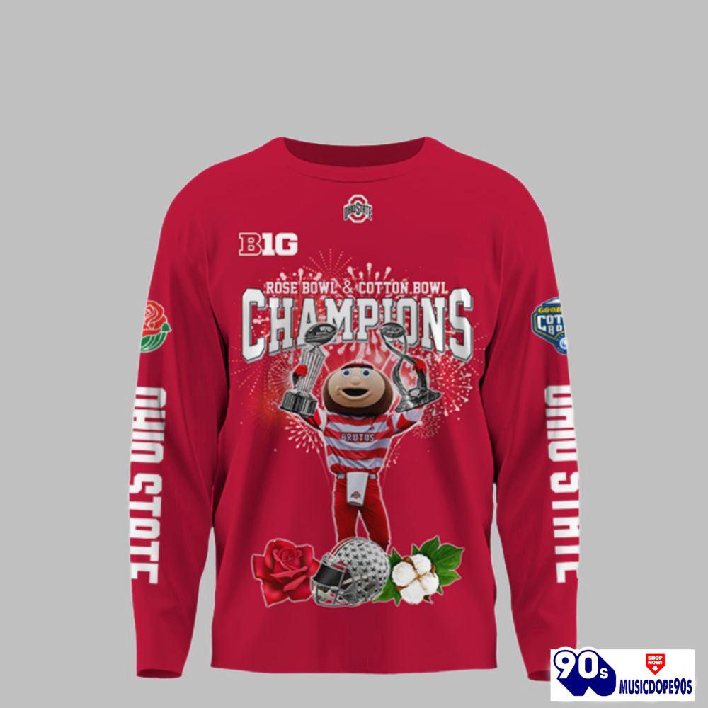 Ohio State Rose Bow and Cotton Bowl Champions Shirt Ohio State Rose Bow and Cotton Bowl Champions Shirt