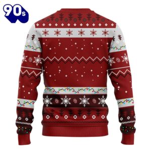 Oklahoma Sooners Hohoho Mickey Christmas Ugly Sweater
