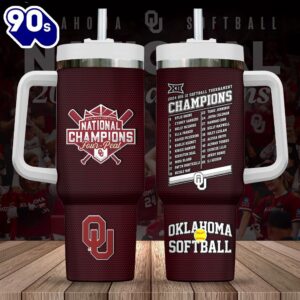 Oklahoma Sooners Women’s Softball 40oz…