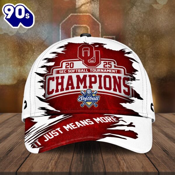 Oklahoma Sooners Women’s Softball Classic Style 3d Cap