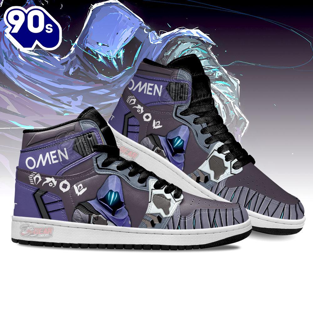 Omen Valorant Agent Shoes Custom For Gamer Omen Valorant Agent Shoes Custom For Gamer