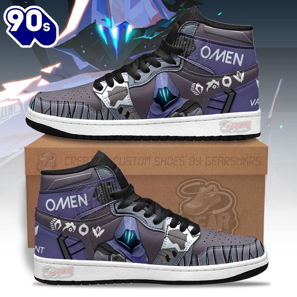 Omen Valorant Agent Shoes Custom For Gamer Omen Valorant Agent Shoes Custom For Gamer