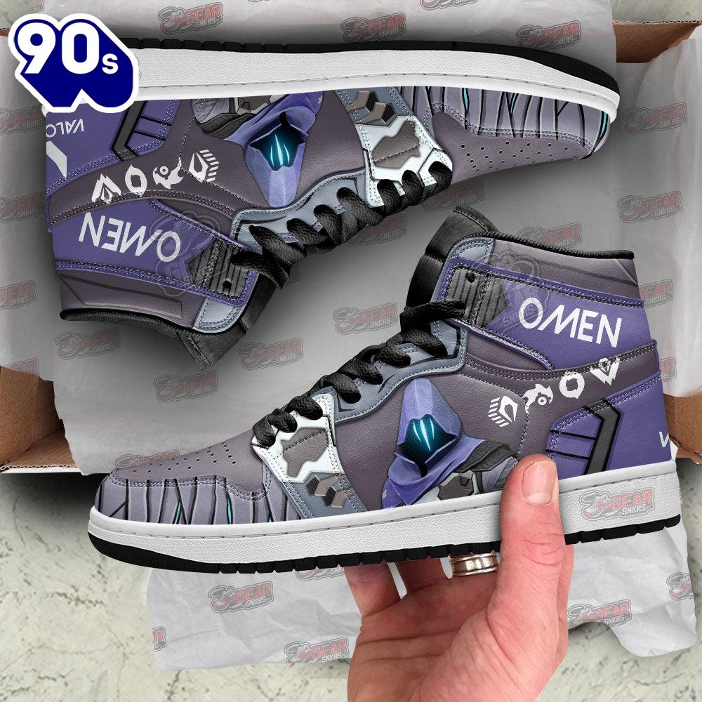 Omen Valorant Agent Shoes Custom For Gamer Omen Valorant Agent Shoes Custom For Gamer
