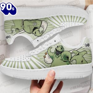 Oogie Boogie Air Force Shoes Custom