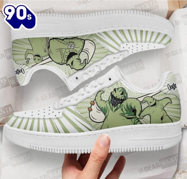 Oogie Boogie Air Force Shoes Custom