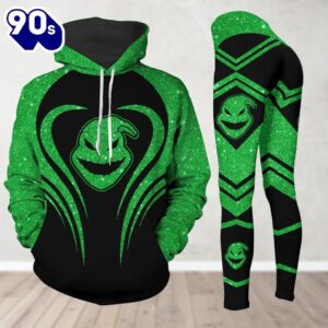 Oogie Boogie Glitter Faux Hoodie…