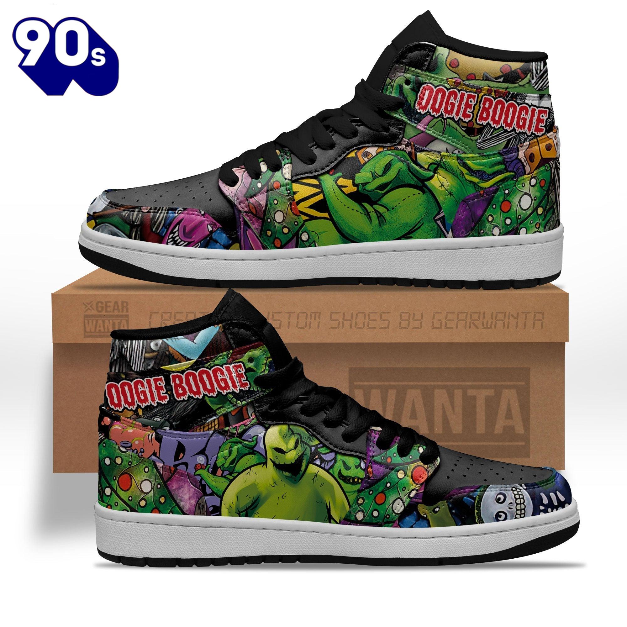 Oogie Boogie Shoes Custom For The Nightmare Before Christmas Fans Oogie Boogie Shoes Custom For The Nightmare Before Christmas Fans