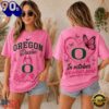 Oregon Ducks 2026 NCAA Pink October Breast Cancer Awareness Fan Pride Unisex T Shirt , Trending NCAA 3D Tee