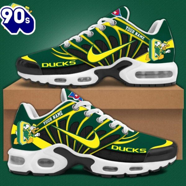 Oregon Ducks football Personalized TN Air Max Plus Shoes